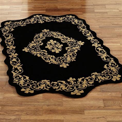 195 - 2,415. . Gold and black bathroom rugs